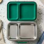 The Bare Box: 2-Compartment Lunch Box