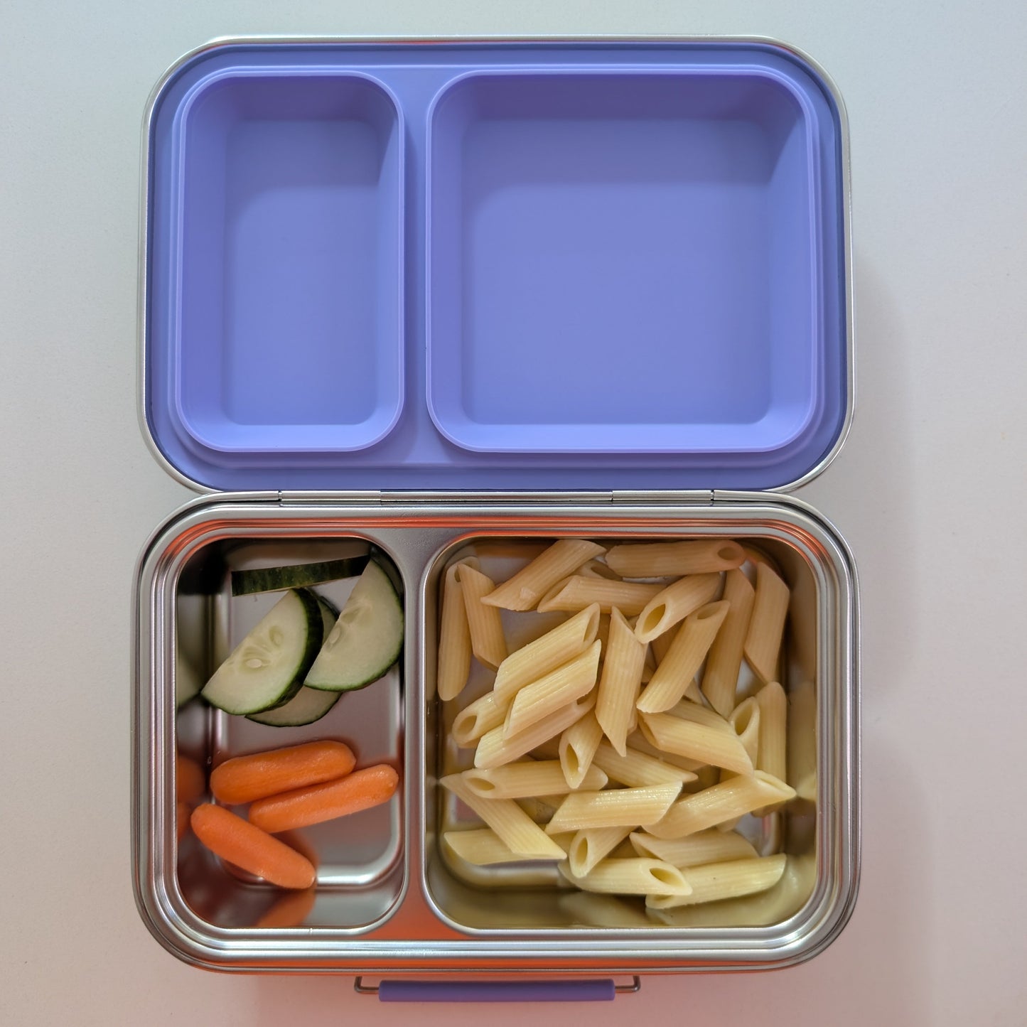 The Bare Box: 2-Compartment Lunch Box