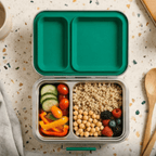 The Bare Box: 2 - Compartment Lunch Box - Bare Ware