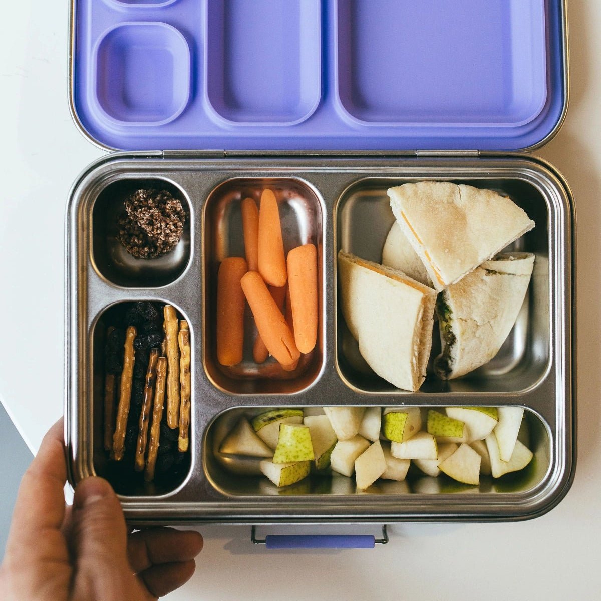 The Bare Box: 5 - Compartment Lunch Box - Bare Ware