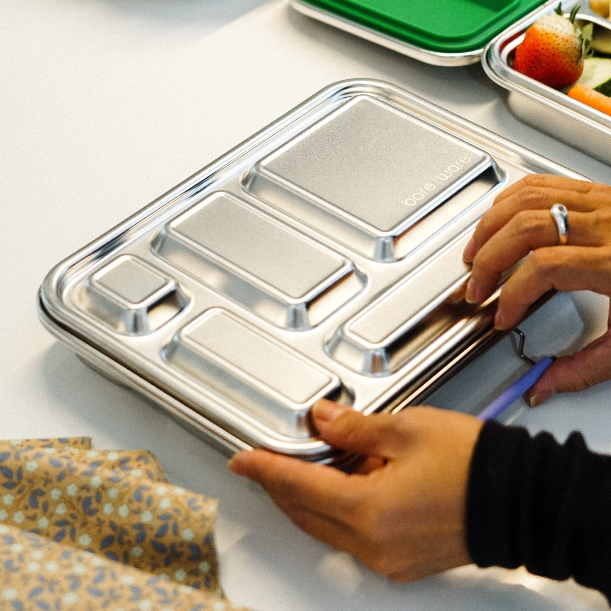 The Daily Lunch Set - Stainless Steel Lunch Box & Containers - Bare Ware