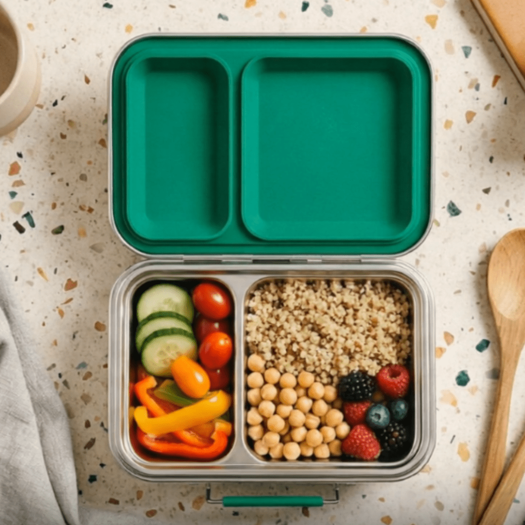 The Flex Lunch Set | Stainless Steel Bento Box Bundle for Kids - Bare Ware